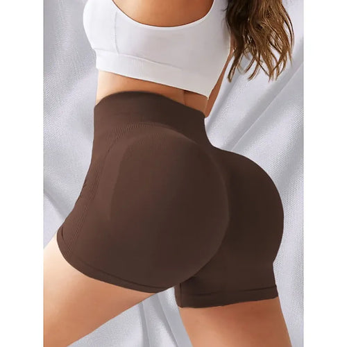 SEDANA Squat-N-Go · Short de tiro alto con frunce trasero
